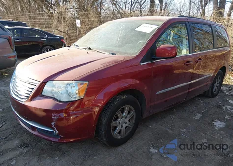 2012 Chrysler Town & Country Touring from USA, damaged, VIN 2C4RC1BG5CR386455